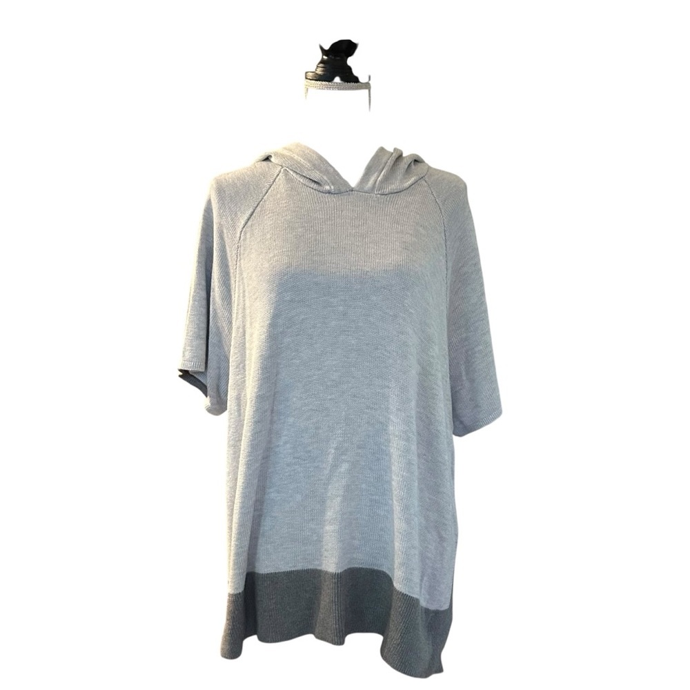 Lululemon Opened Up Poncho Heathered Core Ultra Light Grey Heathered Asphalt